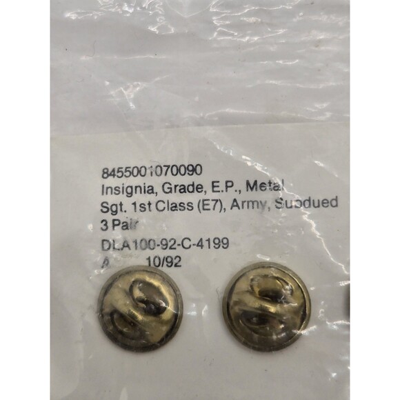 LOT 6 SERGEANT First Class E-7 Rank - Picture 3 of 3